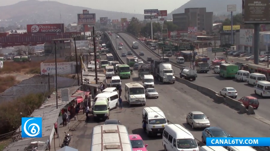 Salidas del paradero de Santa Martha, en condiciones deplorables