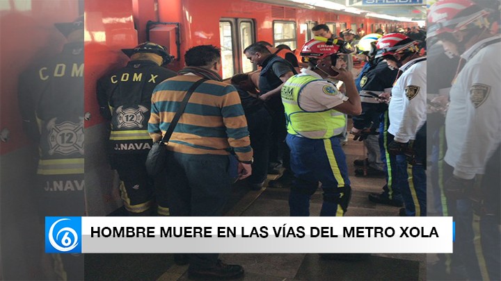 MUERE UNA PERSONA INVIDENTE AL CAER A LAS VÍAS DEL METRO XOLA