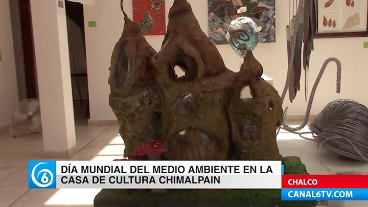 La Casa de Cultura Chimalpahin realizó exposición en el marco del Día Mundial del Medio Ambiente