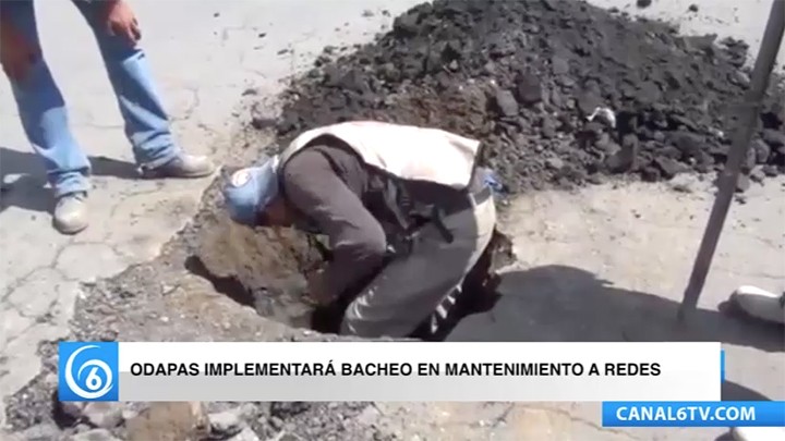 Odapas Ixtapaluca implementará bacheo en mantenimiento a redes