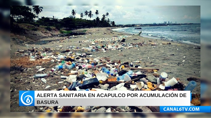 Alerta sanitaria en Acapulco por acumulación de basura