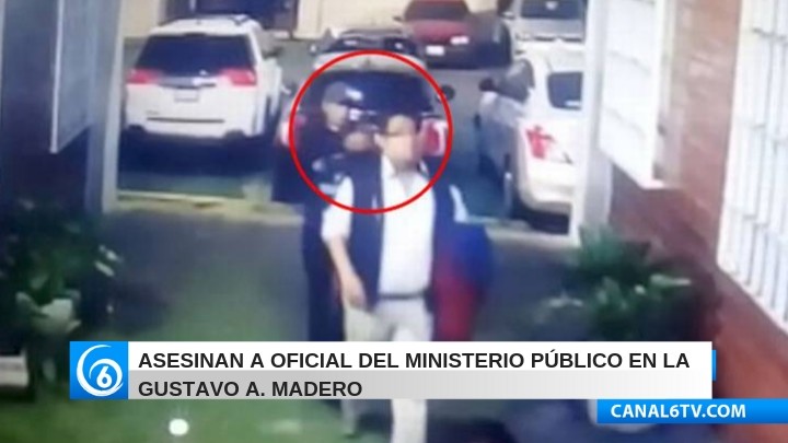 VIDEO: Asesinan a oficial del Ministerio Público en la Gustavo A. Madero