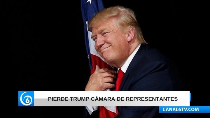 Pierde Trump cámara de representantes