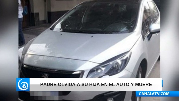 Padre olvida a su hija en el auto y muere