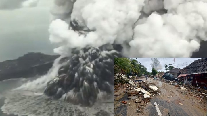 Una década después del tsunami Anak Krakatoa de nuevo mantiene en alerta a Indonesia