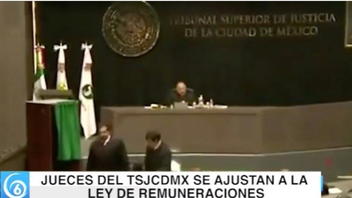 Jueces del Tribunal  Superior de Justicia ajustaron la Ley de Remuneraciones.