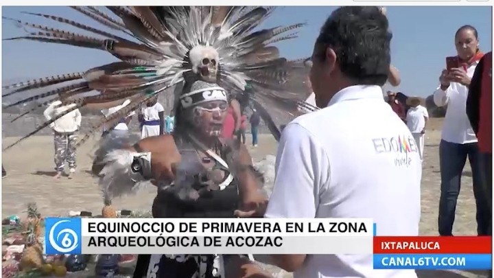 En la zona Arqueológica de Acozac se llevó a cabo el \