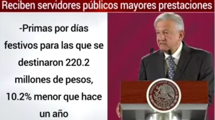 Aún con la austeridad, suben las prestaciones a 2 mil mdp