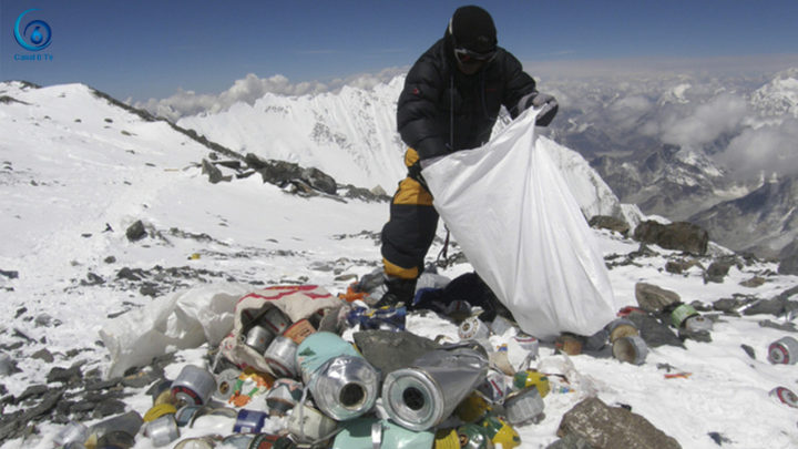 Reciclarán toneladas de basura retiradas del Monte Everest