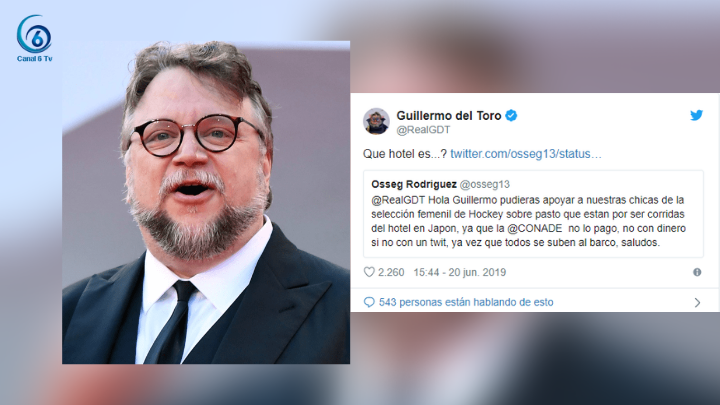 Del Toro se ofreció a ayudar al equipo mexicano de hockey femenil