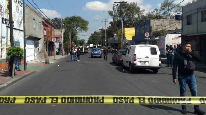 Balacera deja tres personas lesionadas, dos de ellos policías en Iztacalco