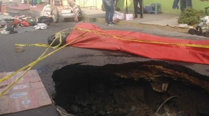 Se registra un segundo socavón en Ecatepec