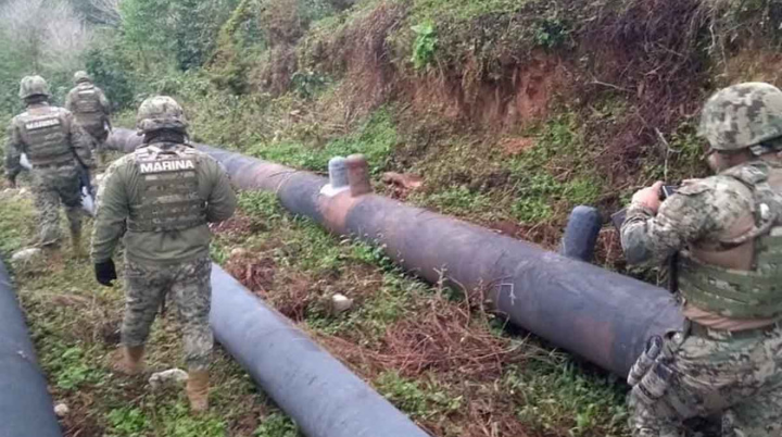 Semar asegura un millón 404 mil litros de hidrocarburo