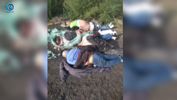 Hallan cuatro personas ejecutadas en la colonia Marco Sosa Balderas, Chalco