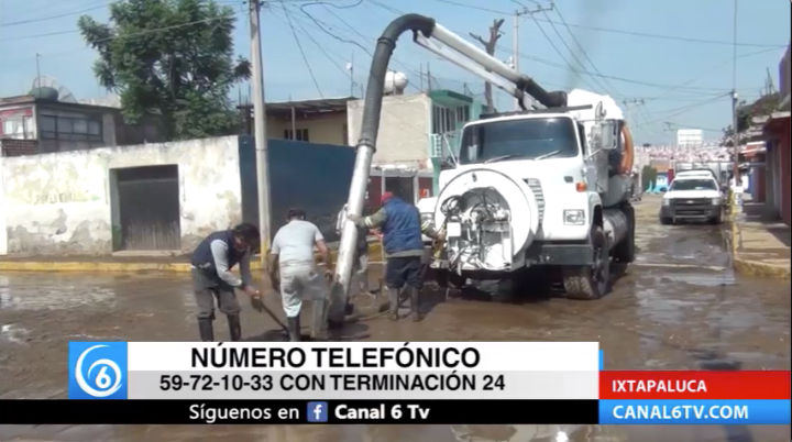 ODAPAS realiza trabajos de mantenimiento en drenaje para evitar inundaciones