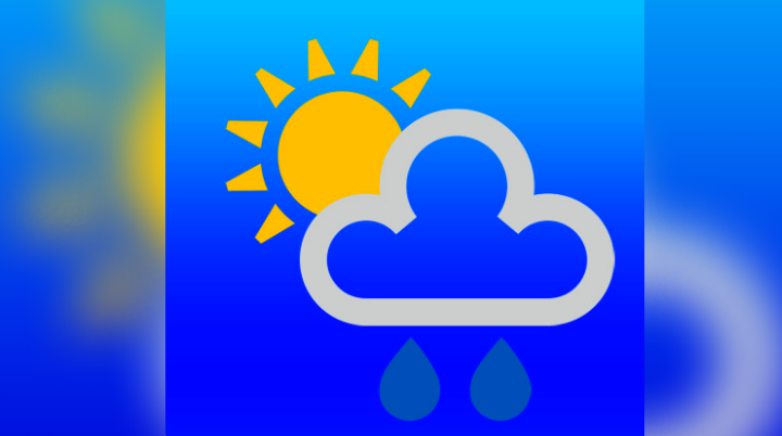 Para el Valle de México se espera un cielo mayormente nublado durante el día con lluvias puntuales fuertes