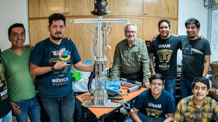 Robot de la UNAM triunfa en Australia