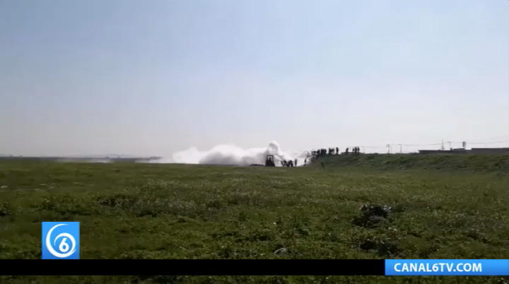 Fuga de gas provoca alarma en Nextlalpan