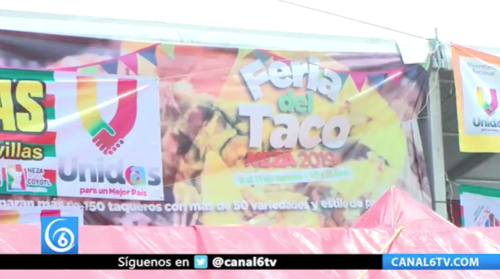 Con gran éxito concluyó la segunda edición de la Feria del Taco en Nezahualcóyotl
