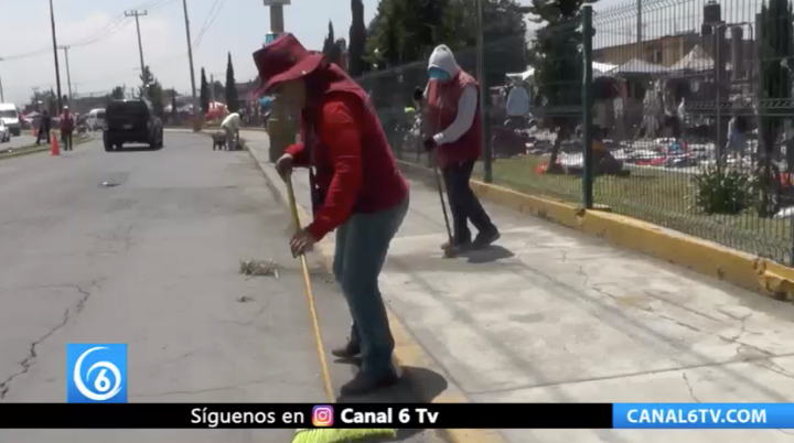 En Chicoloapan mejoran la imagen urbana y de servicios públicos