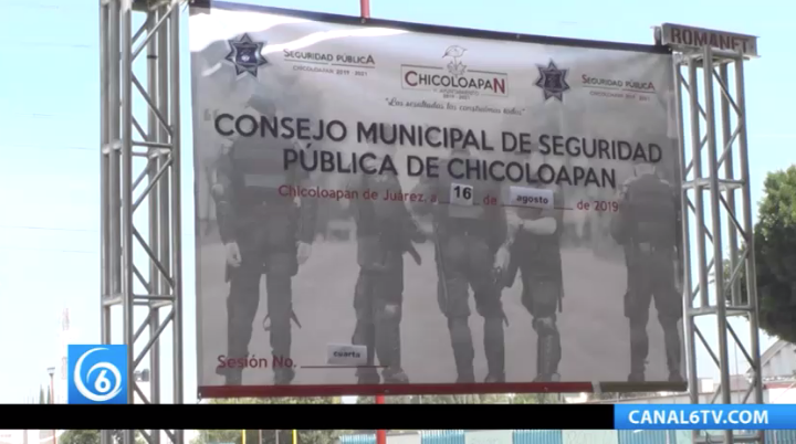 Chicoloapan realiza 4ta sesión ordinaria del consejo municipal de seguridad pública