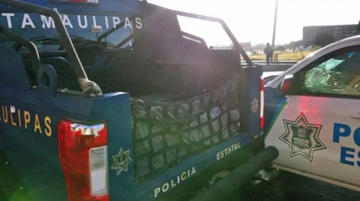 Narco ataca base de policía estatal en Nuevo Laredo