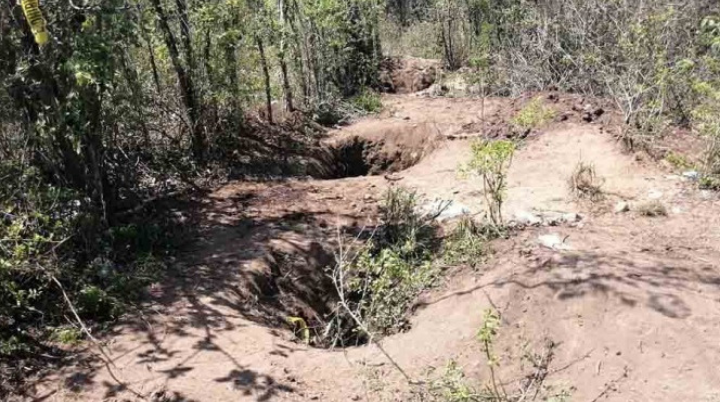 Hallan fosa con restos humanos en Ciudad Victoria