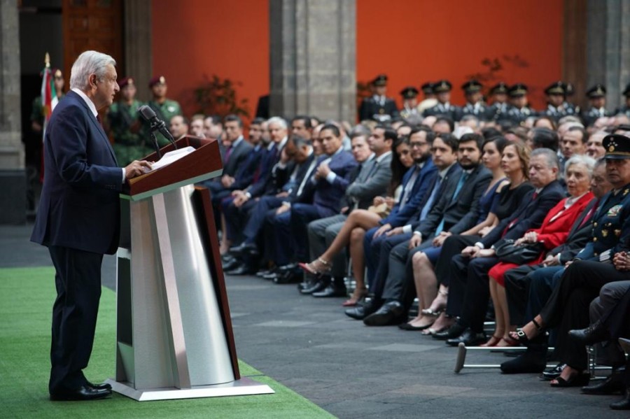 Reitera AMLO lucha contra la corrupción como objetivo
