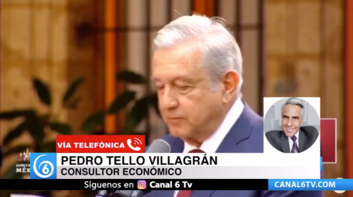 Pedro Tello Villagrán, consultor económico, nos da su opinión con respecto al primer informe de gobierno de AMLO y con respecto a la nueva política económica
