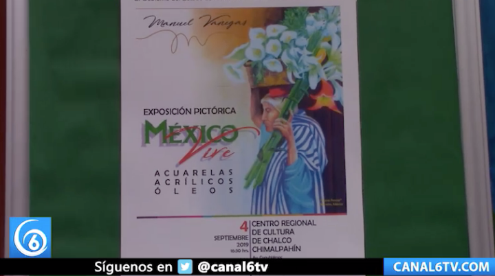 Conoce la exposición pictórica México vive