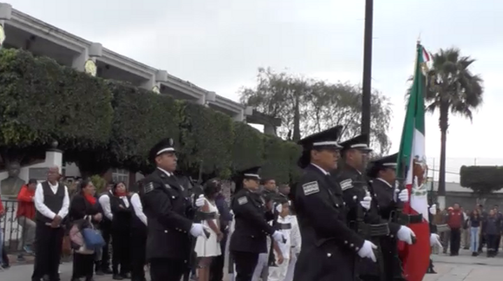 En el municipio de Valle de Chalco se celebró el 172 aniversarios de la batalla de Chapultepec