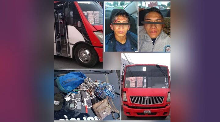 Asaltantes acuchillan a chófer de transporte público del Edomex