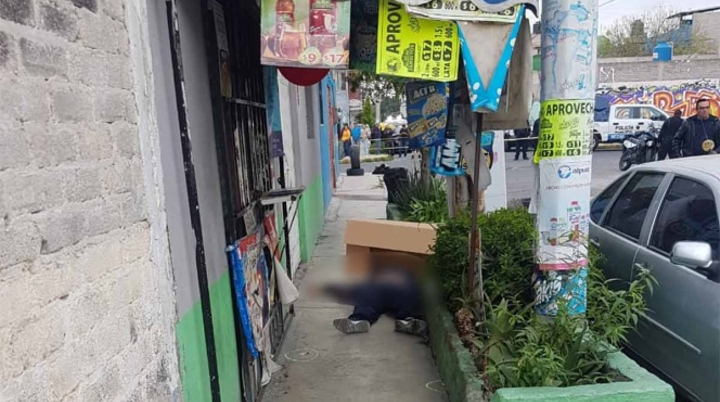 En Nezahualcóyotl le disparan a un hombre en el rostro