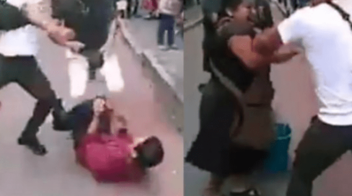 ¡Indignante! Inspectores municipales abusan de su autoridad y golpean a pareja de vendedores indígenas en Huachinango, Puebla