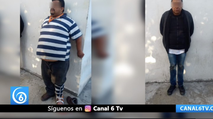 Capturan en Ixtapaluca a dos ladrones