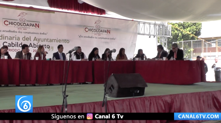 Se realizó la sesión de cabildo abierto ante habitantes