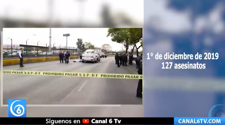 El 1 de diciembre de 2019 el día más violento; 127 homicidios