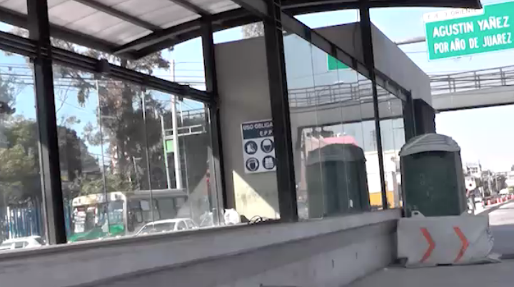 Línea 5 del Metrobús estará hasta abril de 2020