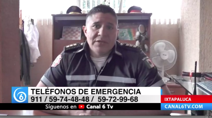 Protección Civil de Ixtapaluca expon lista de recomendaciones para esta temporada