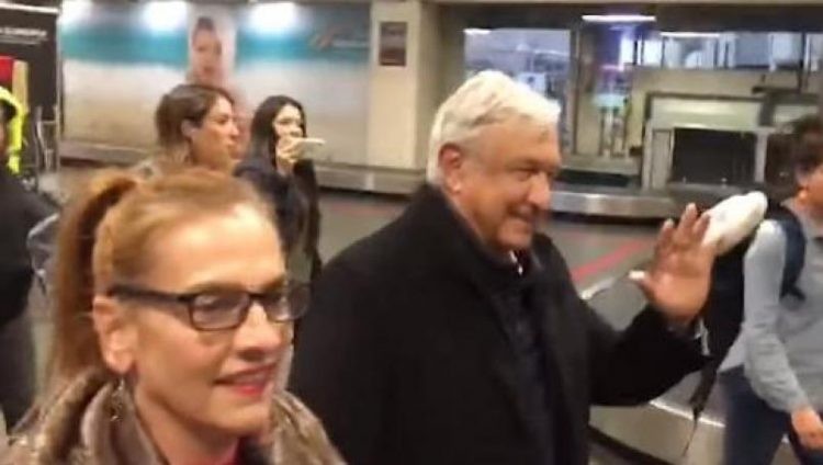 >Vete a la tapo< responde Nahle cuando reclaman a AMLO por NAIM de Texcoco