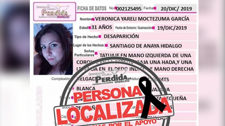 Identifican cuerpo de mujer calcinada en Hidalgo