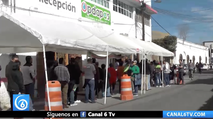 Personas cumplidas y grupos vulnerables favorecidos en el pago de agua y predial en Ixtapaluca