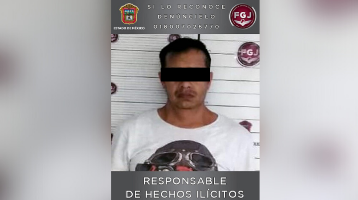 Detienen a sujeto que violo a su hija de 12 años