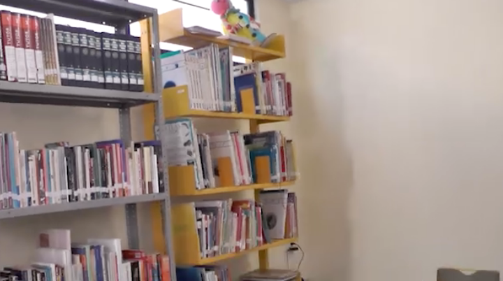 Embelleciendo bibliotecas en Valle de Chalco, para mejorar la cultura y el estudio