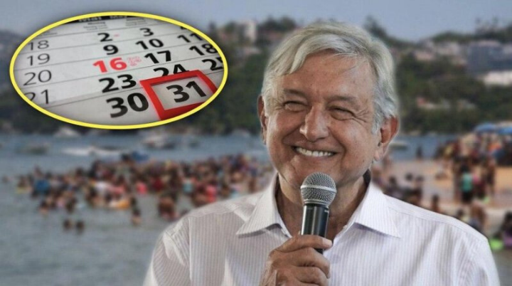 AMLO reitera iniciativa para retirar puentes vacacionales