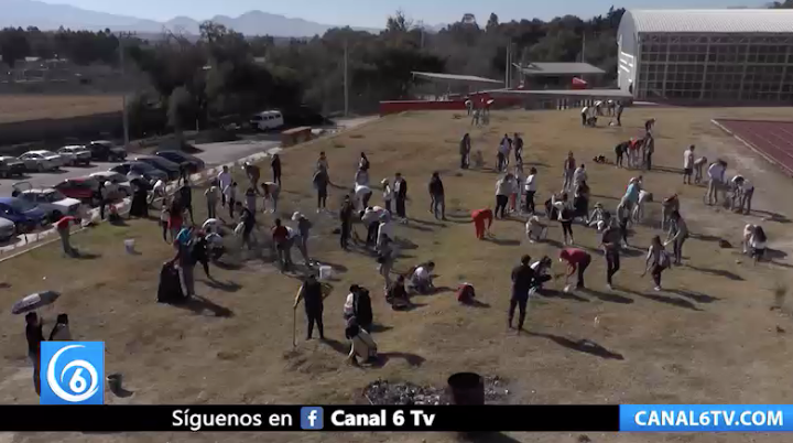 CD deportiva de Ixtapaluca es embellecida por universitarios