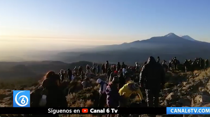 Montaña fantasma desde el Monte Tláloc