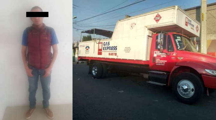 Repartidor  de Gas LP atropella a mototaxista en Valle de Chalco
