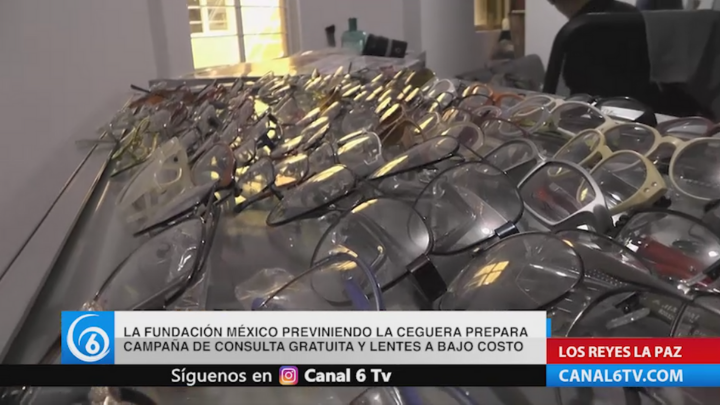 La Fundación México Previniendo la Ceguera, prepara campaña de consulta gratuita y lentes a bajo costo