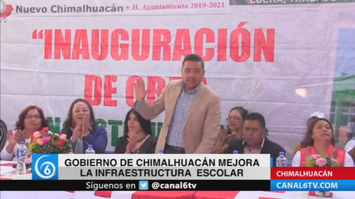 Gobierno de Chimalhuacán mejora la infraestructura en el municipio